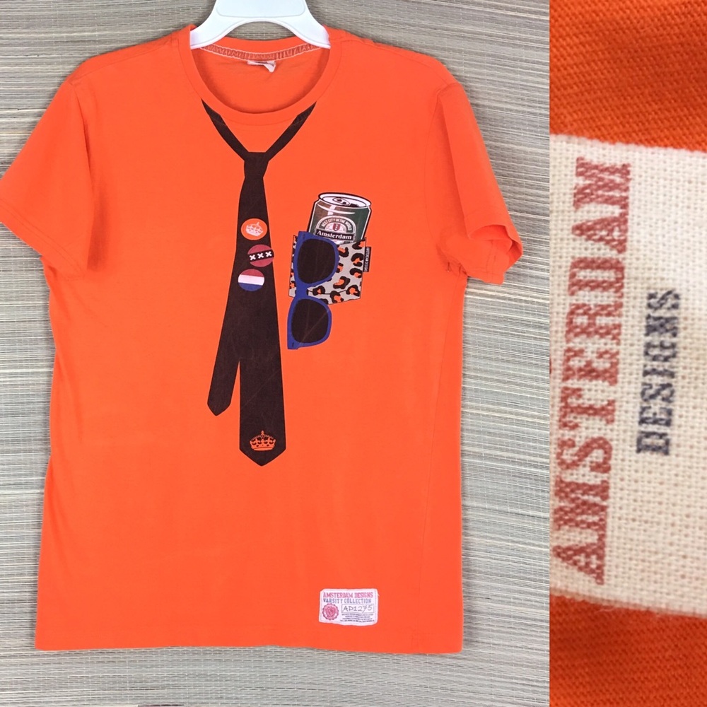 AMSTERDAM DESIGNS Varsity Collection T-Shirt